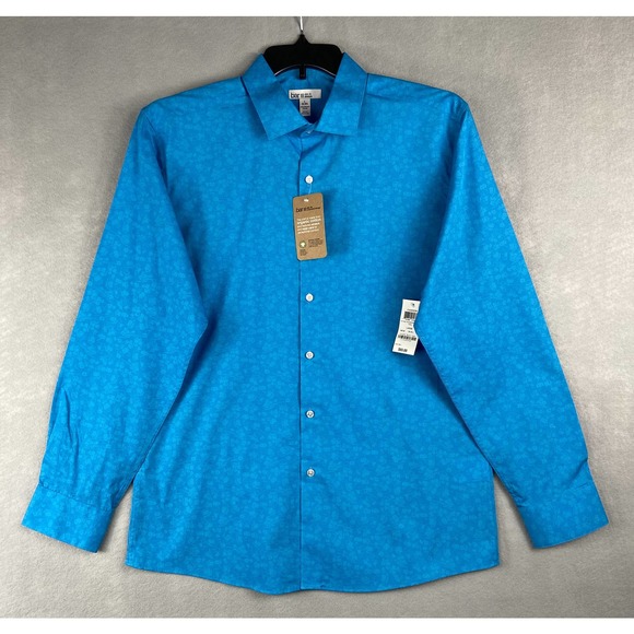 Bar III Vibrant Blue Dress Shirt - Picture 2 of 10